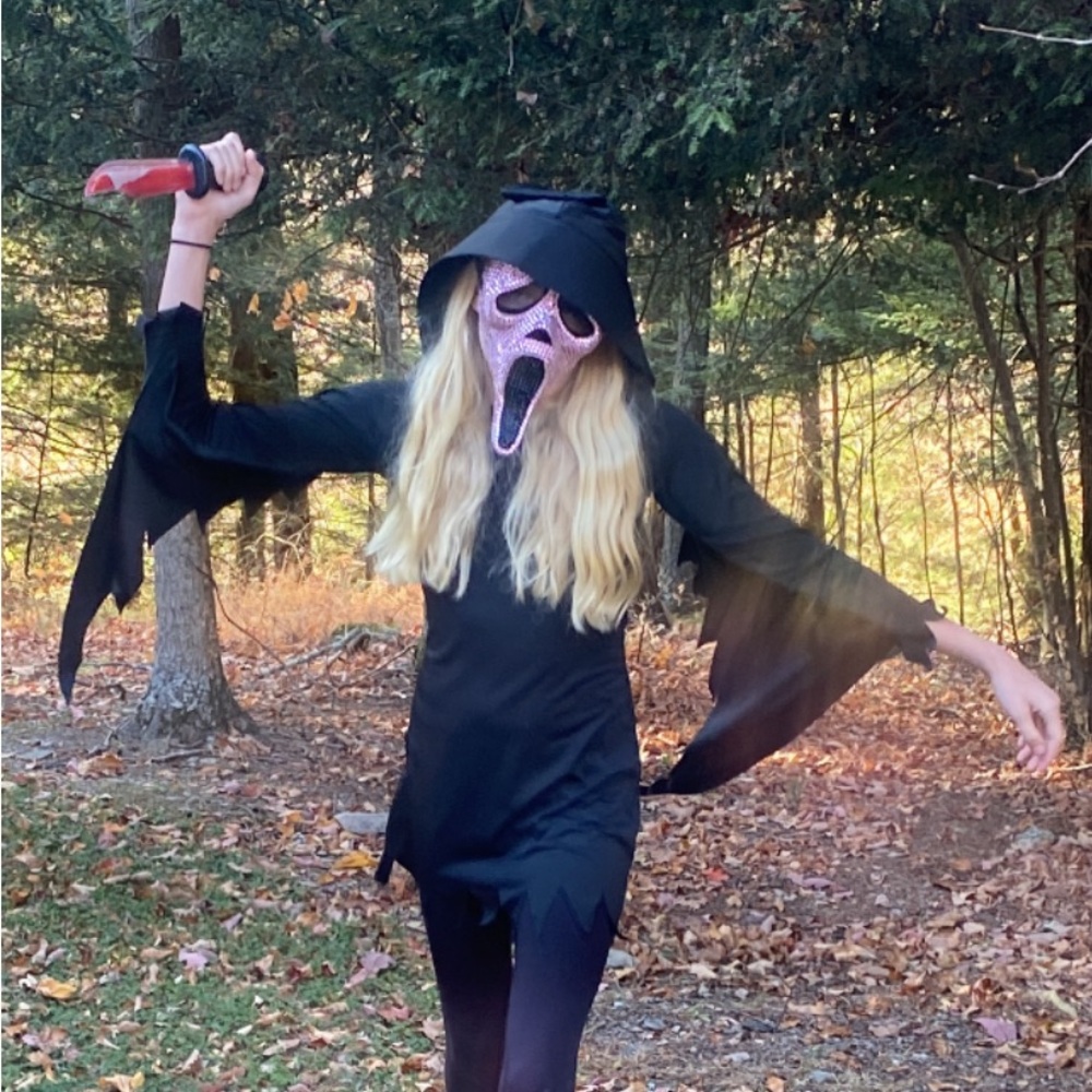 Bling Scream Ghostface Mask Halloween costume